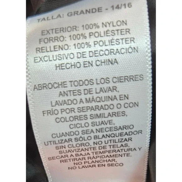 GERRY BOY's PUFFER COLOR-BLOCK JACKET IN BLUE AND BLACK SIZE L 14/16 SKI OUTDOOR - Picture 7 of 7